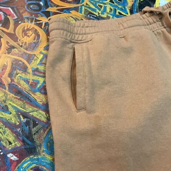 Neff “It’s All Good” Polar Bear Sweatpants | Brown Flame Joggers | Size XL - Picture 7 of 13